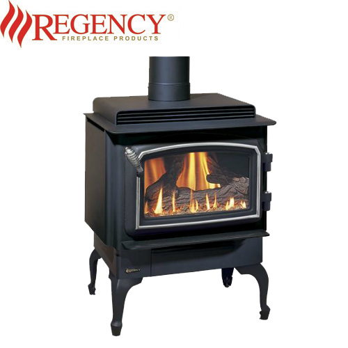 Regency F33 Gas Freestanding Heater Nickel Door